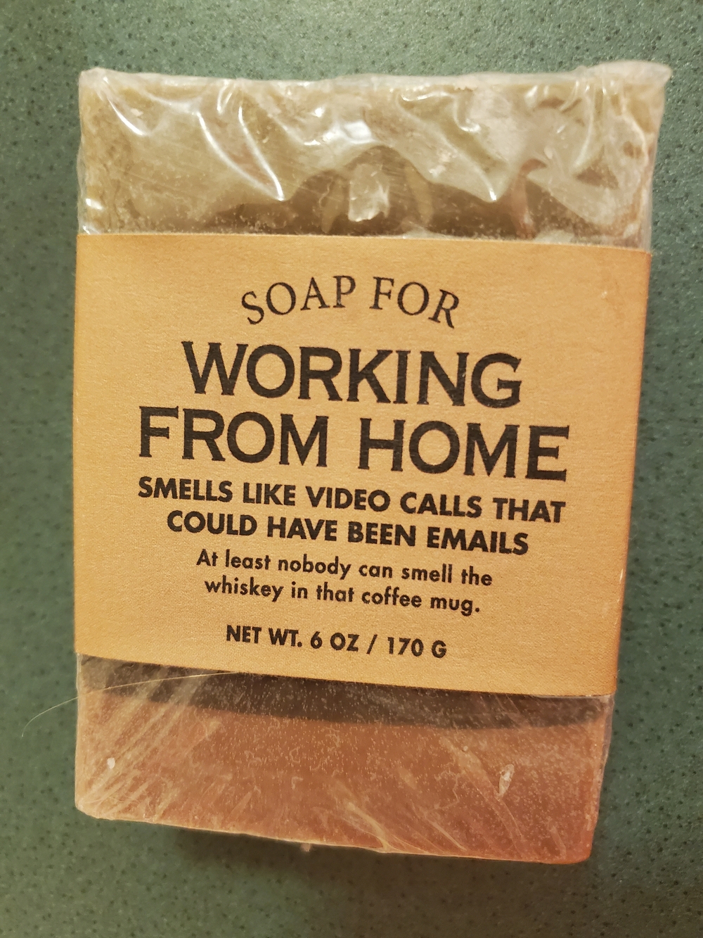 🌻 3/$20 Deal!! 🆕️ NWT Working From Home Scented Bar Soap - Brown
